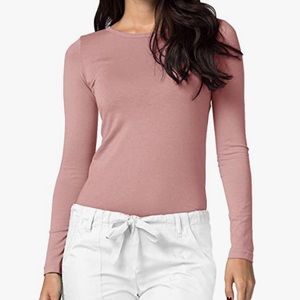Pink/Rose long Sleeve shirt/or underscrub
